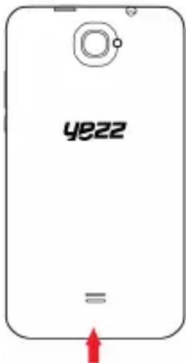 YEZZ Andy 4EI2 - Installer la carte SIM et la batterie - 1