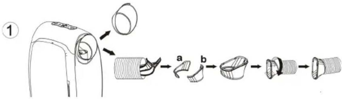 Sonnenkönig Fresco 1200 - Installeren van de ontluchtingsslang - 3