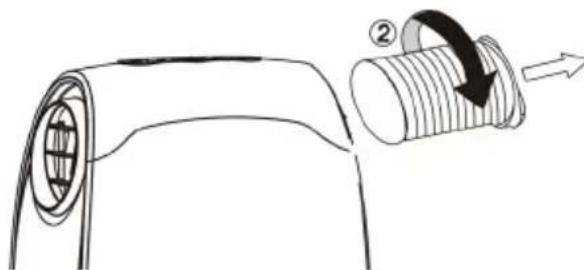 Sonnenkönig Fresco 1200 - Exhaust hose install - 1