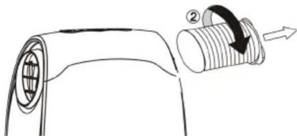 Sonnenkönig Fresco 1200 - Installieren des Abluftschlauches - 1