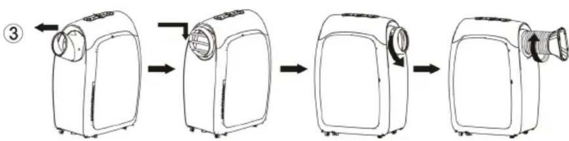 Sonnenkönig Fresco 1200 - Installeren van de ontluchtingsslang - 5