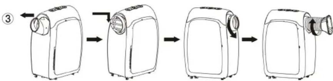 Sonnenkönig Fresco 1200 - Exhaust hose install - 5