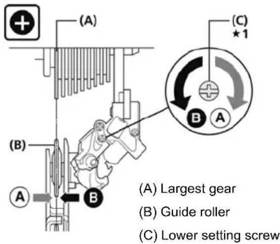 Puky Skyride 243 Alu - Installation of gear stick - 2