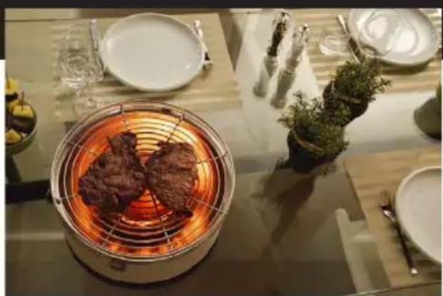 Feuerdesign Teide - Bedienungsanleitung für Feuerdesign® Holzkohle Tischgrills - 1
