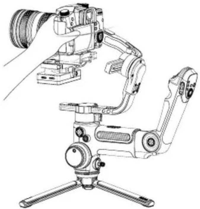 Zhiyun Crane - Verrouillage d'angle manuel - 1