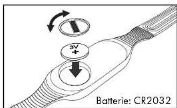 CRIVIT 1LD4206 - Die Batterie des Brustgurts - 1