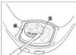 CRIVIT 1LD4206 - Vymena baterie v hodinkach - 2