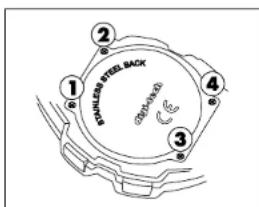 CRIVIT 1LD3875 - Sostituire la batteria dell'orologio di misura della frequenza cardiaca con cardiofrequenzimetro - 1