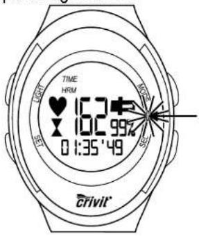 CRIVIT 1LD4597 - Misuratore dei battiti del polso - 1