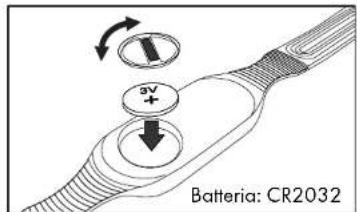 CRIVIT 1LD4677 - Sostituire la batteria della cintura pettorale - 1