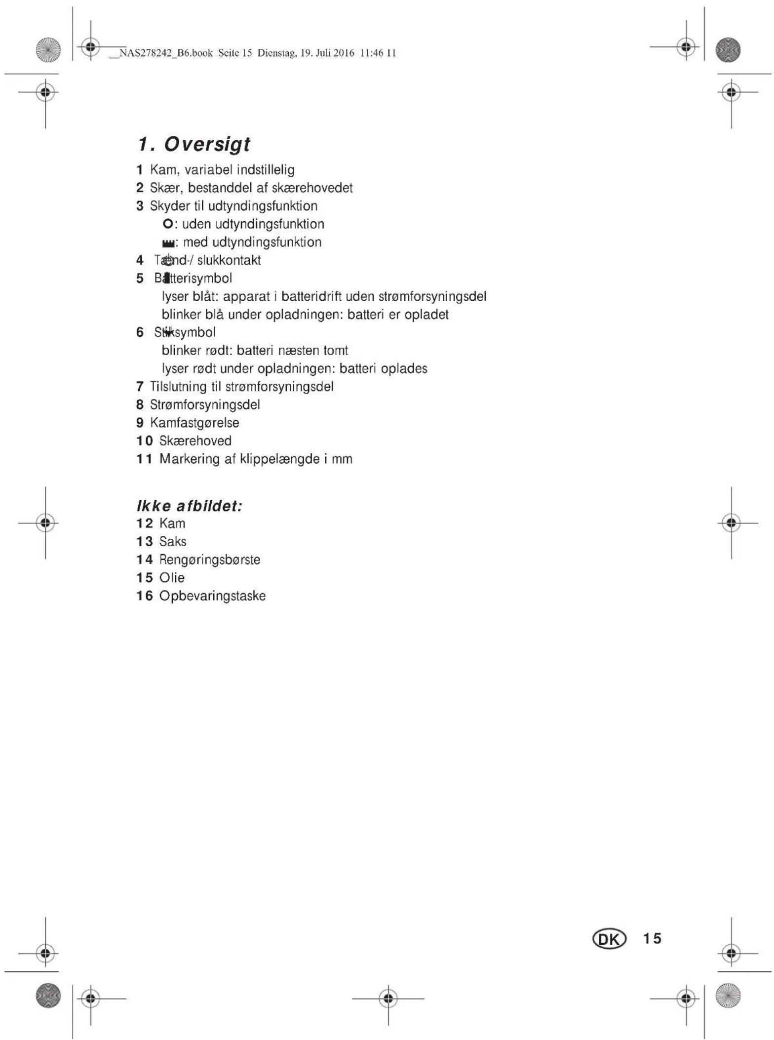 SILVERCREST SHBS 500 B2 - Technical specifications - 6