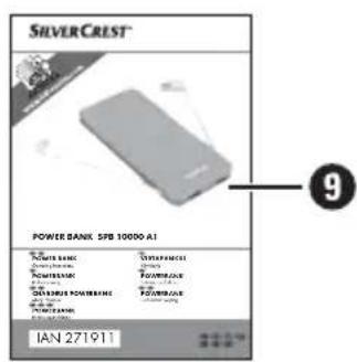 SILVERCREST SPB 2600 C2 - GB/IE Operating instructions Page 1 - 2