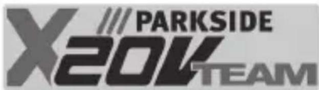 PARKSIDE PWSA 20Li A1 - Gebruik voor het opladen van het.Accupack alleen de volgende oplader: X20V Team Serie - 1