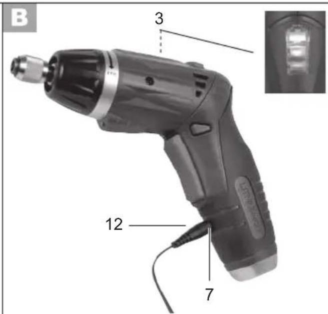 PARKSIDE PSSA 3.6 C4 - FR - 2