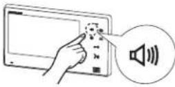 Aiphone JOS1F - Réglage du volume de la tonalité d'essay - 1