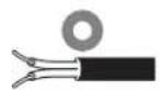 Aiphone JOS1F - Cable - 1