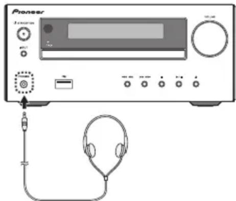 PIONEER XHM26DB - Uso de auriculares - 1