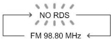 PIONEER XHM26DB - Información proporcionada por RDS - 2
