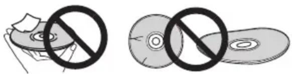 PIONEER XHM26DB - Cómo limpiar los discos - 2
