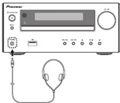 PIONEER XHM26DB - Utilisation avec un casque - 1