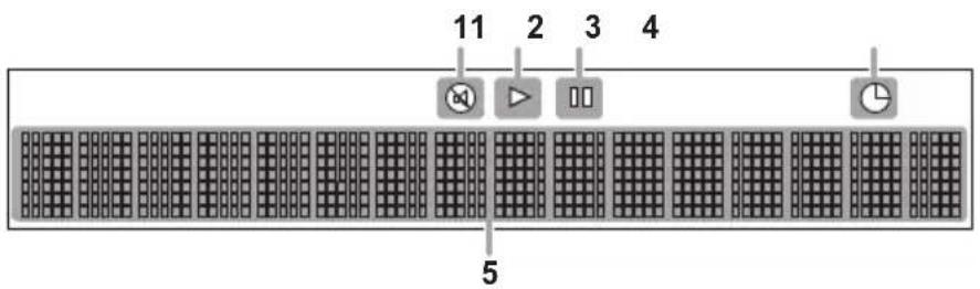 PIONEER XHM26DB - Afficheur - 1