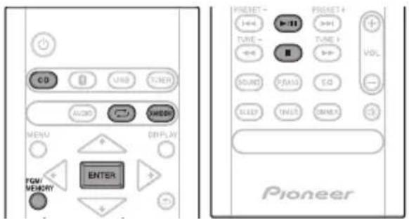 PIONEER XHM26DB - Geavanceerde weergave van een CD of MP3-disc - 1