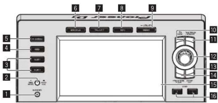 PIONEER XDJRX2 - Section d'exploration - 1