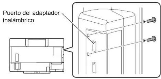 SHARP PN60TW3A - Conexión del adaptor inalámbrico - 1