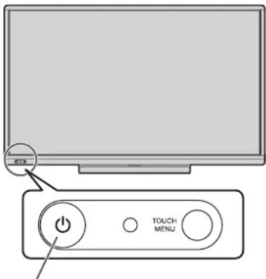 SHARP PN60TW3A - Mise sous tension - 2