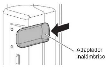 SHARP PN60TW3A - Conexión del adaptor inalámbrico - 2