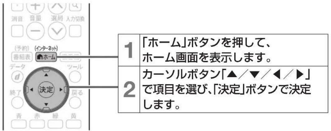 SHARP Aquos 45W5 - 木一ム画面の使いがた - 1