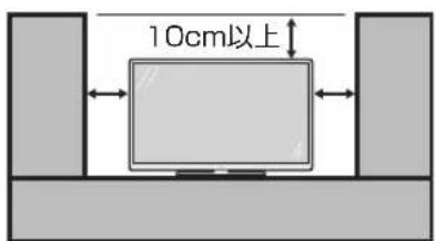 SHARP Aquos 45W5 - 設置時に開て - 1