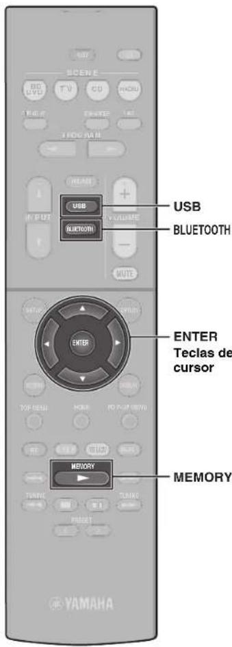 YAMAHA HTR3071 - Configuración de los pasos de frecuencia (solo modelos generales, de Asia, de Taiwán y de Brasil) - 2