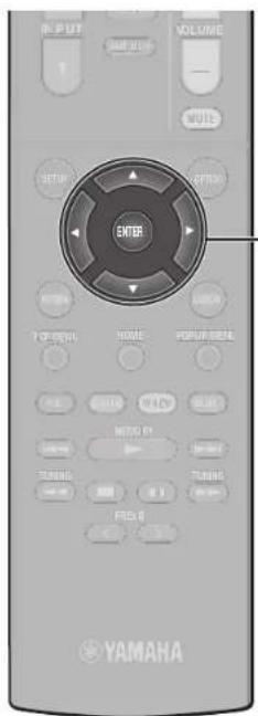 YAMAHA HTR3071 - Optimisation automatique des réglages d'enceintes (YPAO) - 1