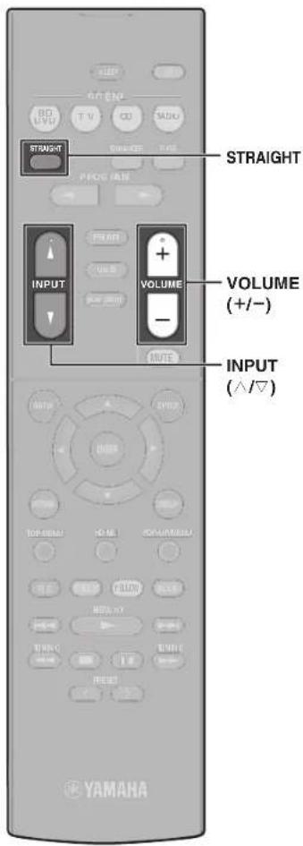 YAMAHA HTR3071 - Operating the remote control - 2