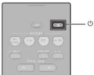 YAMAHA HTR3071 - Raccordement du câble d'alimentation à une prise secteur et mise sous tension de l'unité - 2