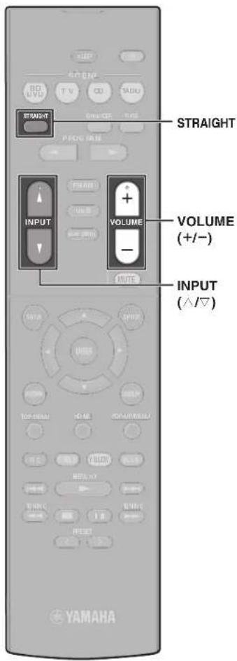 YAMAHA HTR3071 - Utilisation de la télécommande - 2
