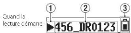 TASCAM DR10L - Recherche arriere et avant - 1