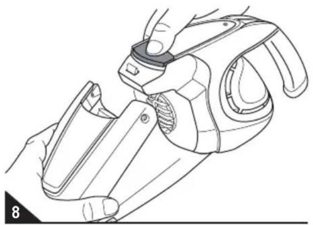 DIRT DEVIL Gator M1380 - Filtre temizleme - 1