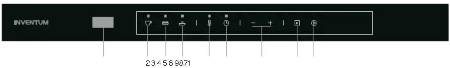 INVENTUM IWL6014GT - PANNEAU DE COMMANDE - 1