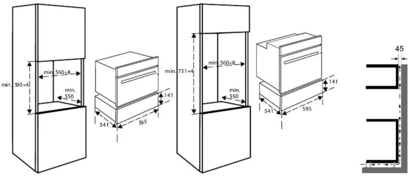 INVENTUM IWL6014GT - INBOUWMATEN - 1