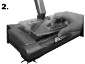 BISSELL Supreme Sweep Turbo - Tømning af smudsbeholder - 1