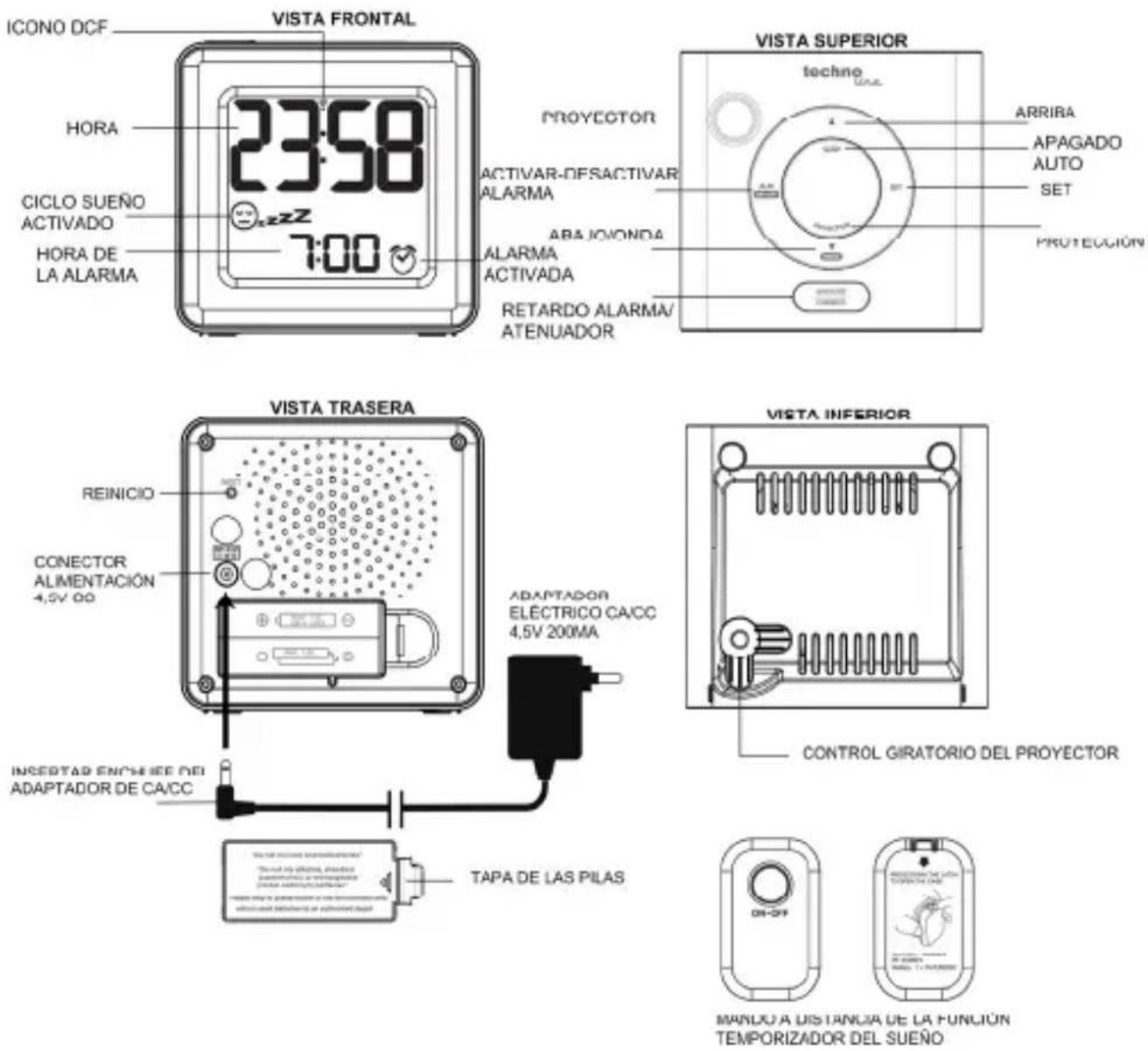 TECHNOLINE Dream Mate Pro - 1