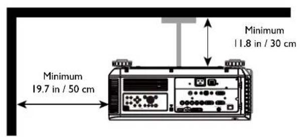 BENQ LU9915 - Exhaust vent requirements - 3