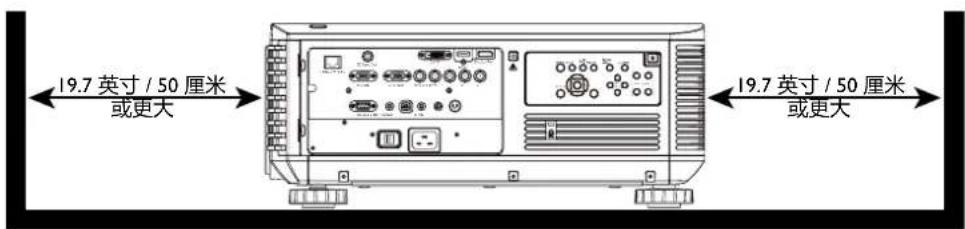 BENQ LU9915 - 排气口要求 - 2