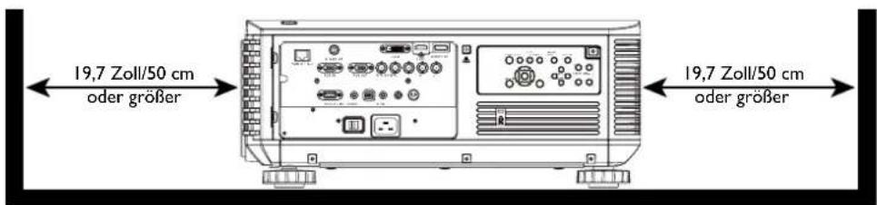 BENQ LU9915 - Anforderungen an die Abluftöffnung - 2