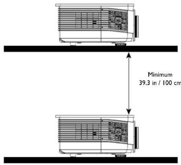 BENQ LU9915 - Exhaust vent requirements - 4