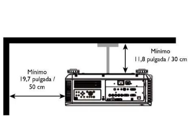 BENQ LU9915 - Requisitos de la rejilla de ventilación - 3