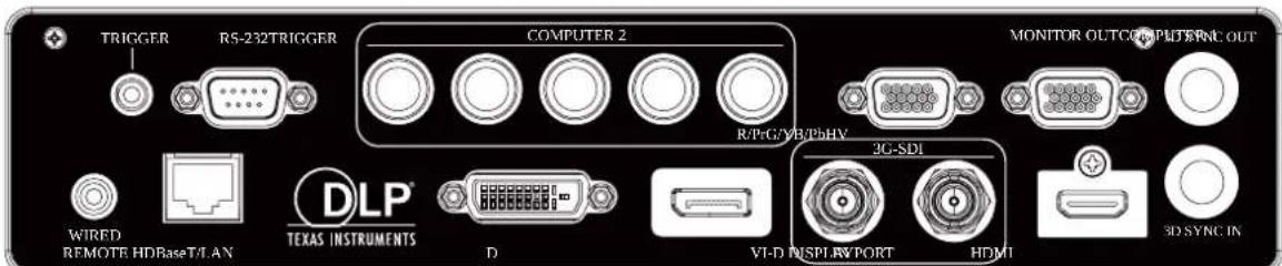 BENQ LU9915 - Anschlüsse - 1