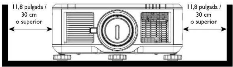 BENQ LU9915 - Requisitos de la rejilla de ventilación - 1